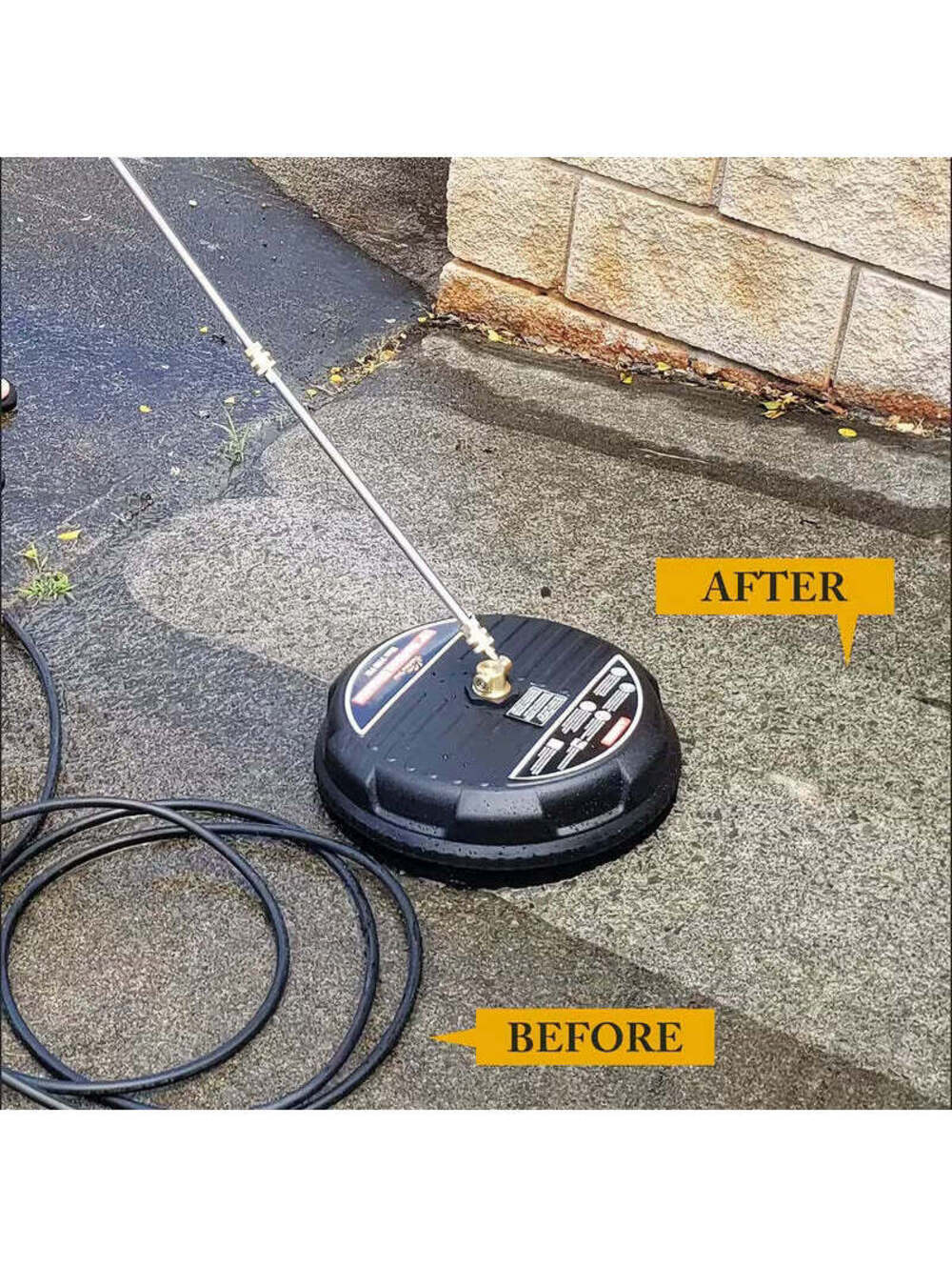 4000 PSI High Pressure Washer with 15" Surface Cleaner